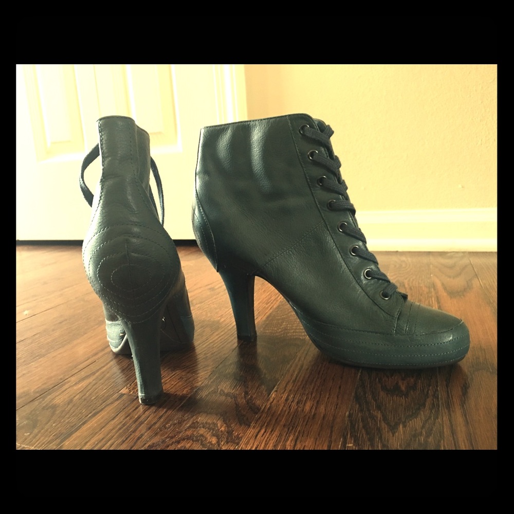 Ash genuine leather heel boots