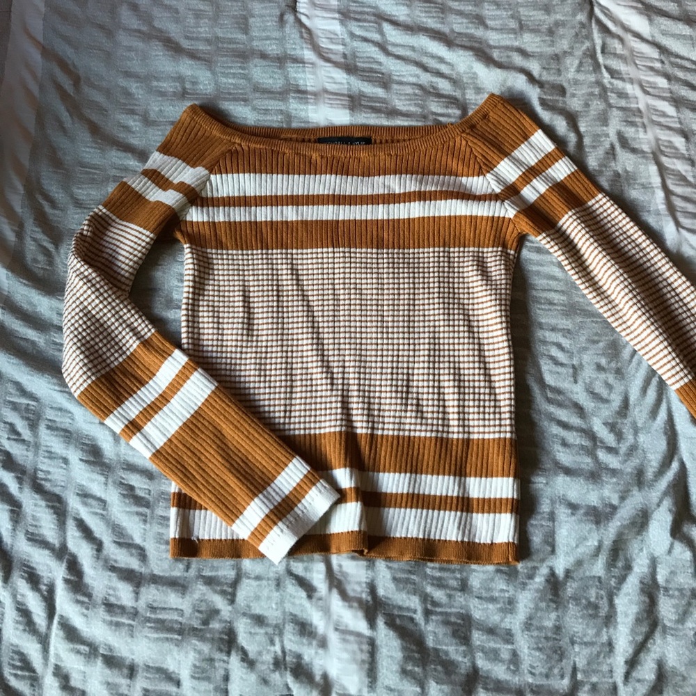 Kendall and Kylie off the shoulder top