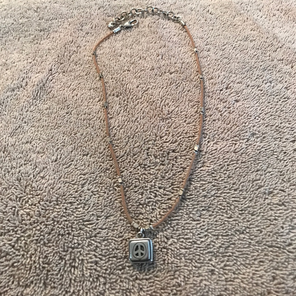 Brighton peace necklace
