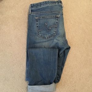 AG "the stilt" cigarette leg jean