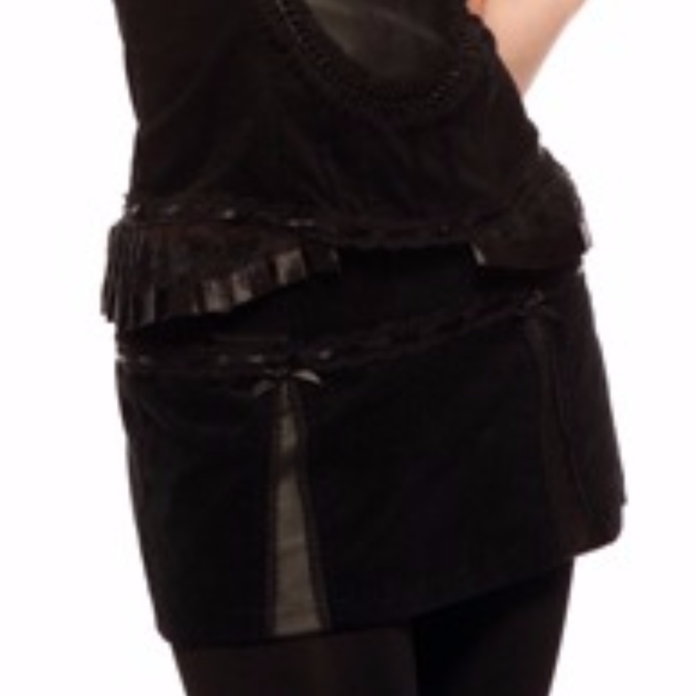 LIP SERVICE "Lost Velvet Empire" mini skirt