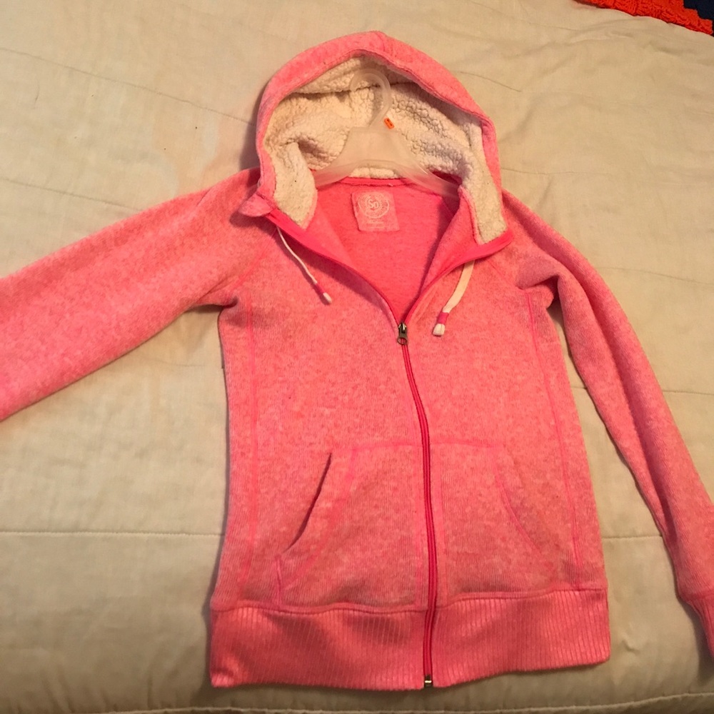 Pink sweater