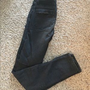 Free people skinny moto jeans