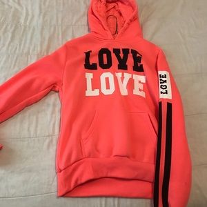 Pink sweater