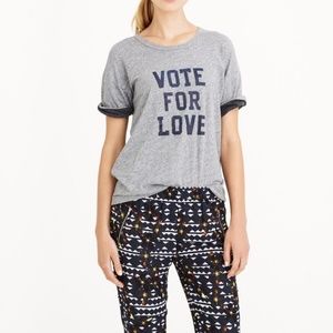 J. Crew | Vote For Love Tee