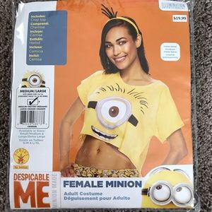Female Minion adult costume
