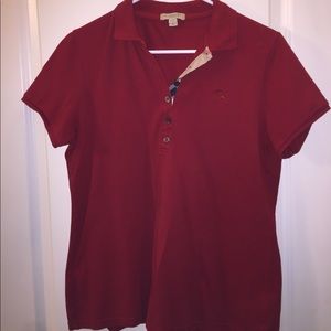 Women's Burberry Polo size XL
