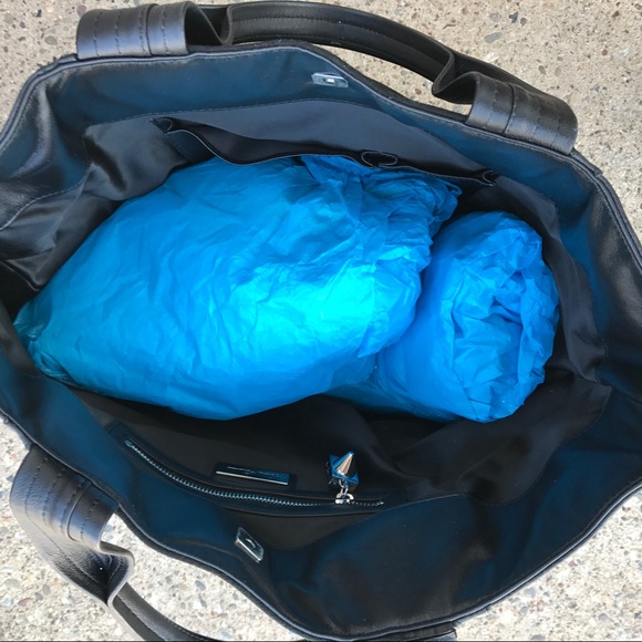 Emm Kuo Greenwich Ave Suede Leather Tote - Picture 6 of 6