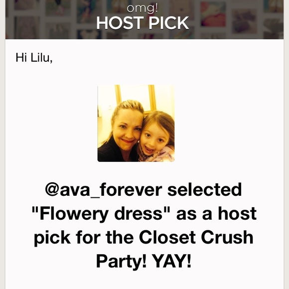 ✨HP Closet Crush 9.28.17✨Flowery dress - Picture 5 of 5