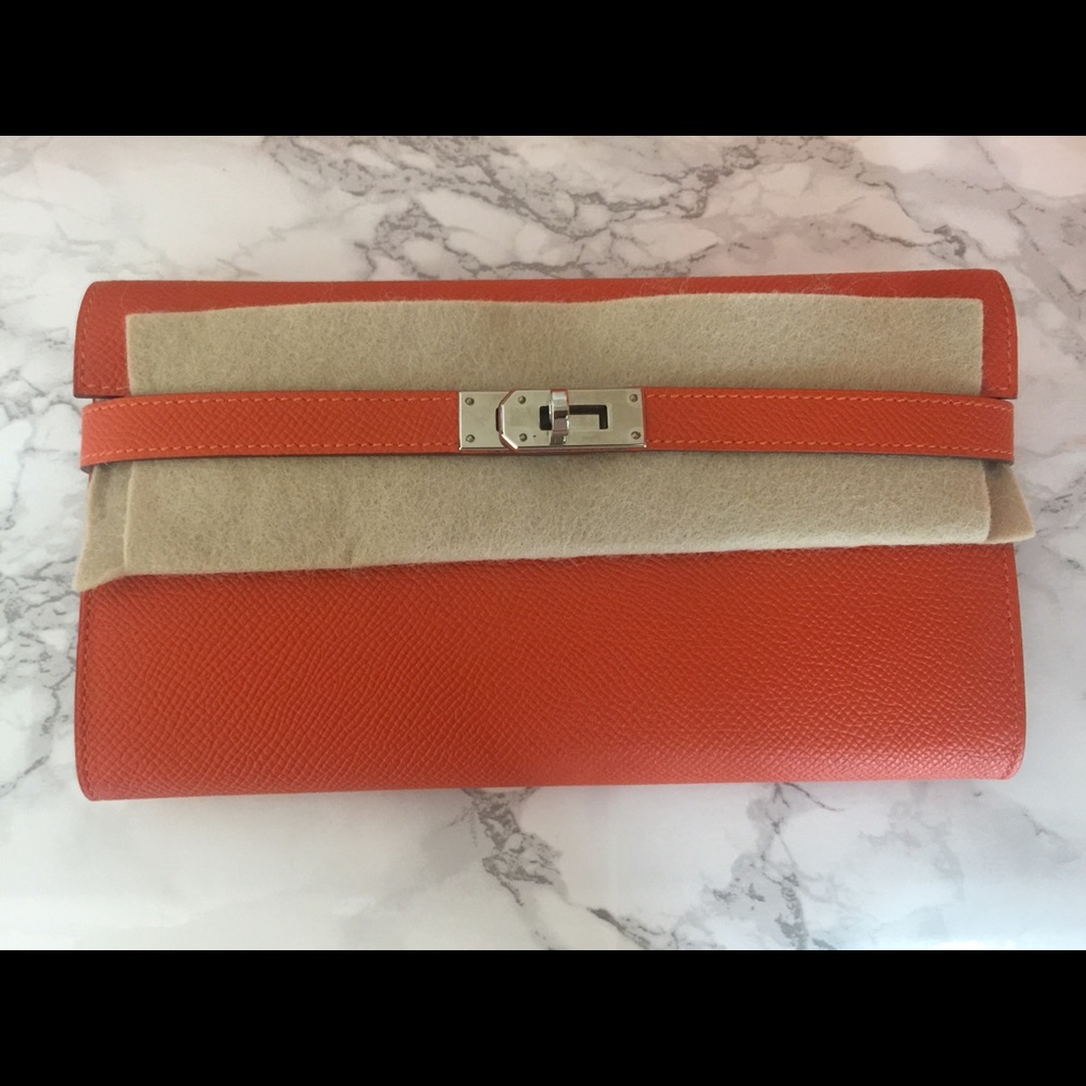 Hermes Kelly Long Wallet
