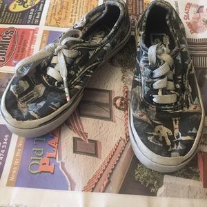 Small on my kid. Star Wars Vans