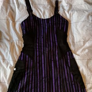 LIP SERVICE "Ghoul School" stretch twill dress