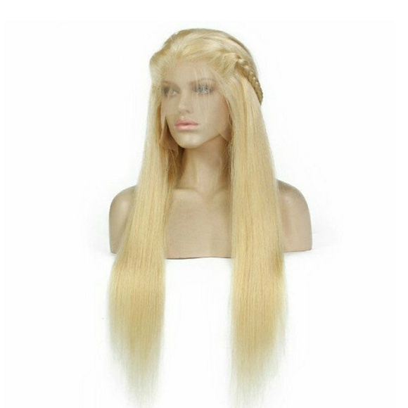 Blonde Human Hair Lace Wig 18-20 inches!!