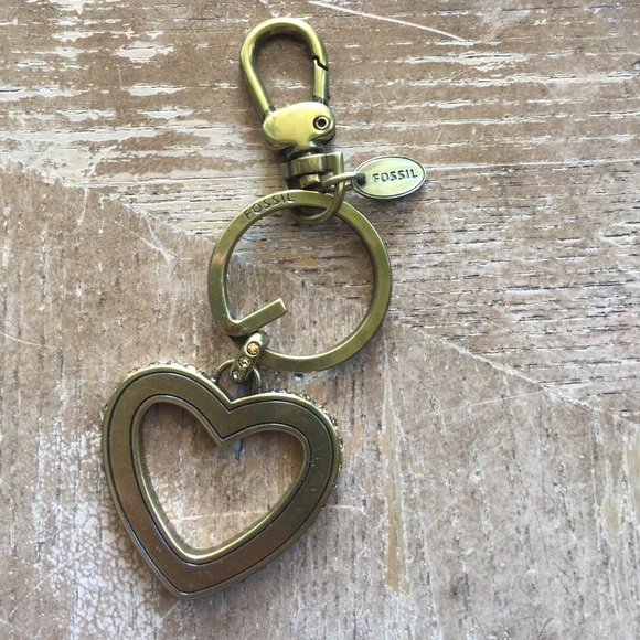 fossil key ring