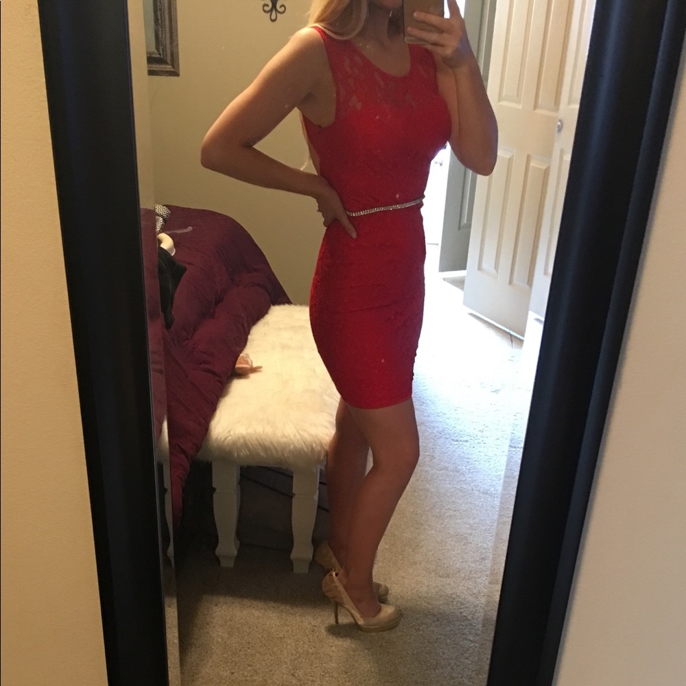 Red Cocktail Dress