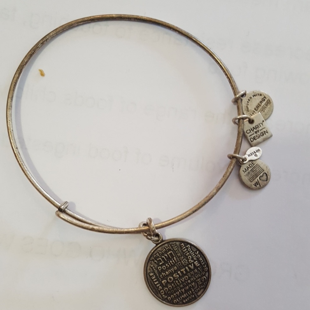 Alex and Ani positivity bangle - Picture 2 of 4
