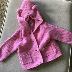 BabyGap Hooded cardigan sweater