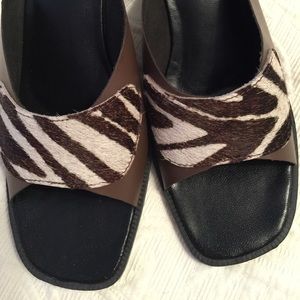 Women's Renata Martins Animal Print Mules
