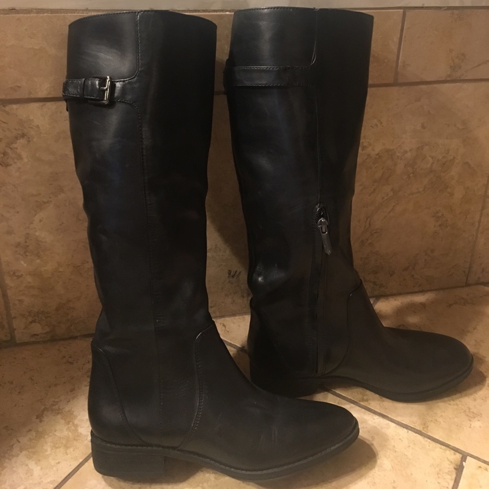 Sam Edelman Black Riding Boots 6 1/2