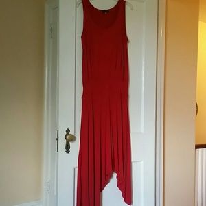 red dress