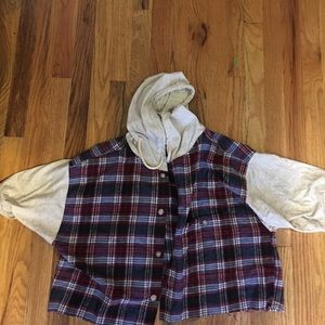 Cropped flannel