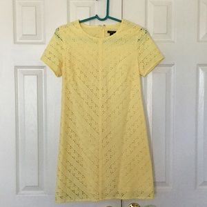 Petite Eyelet Sheath Dress