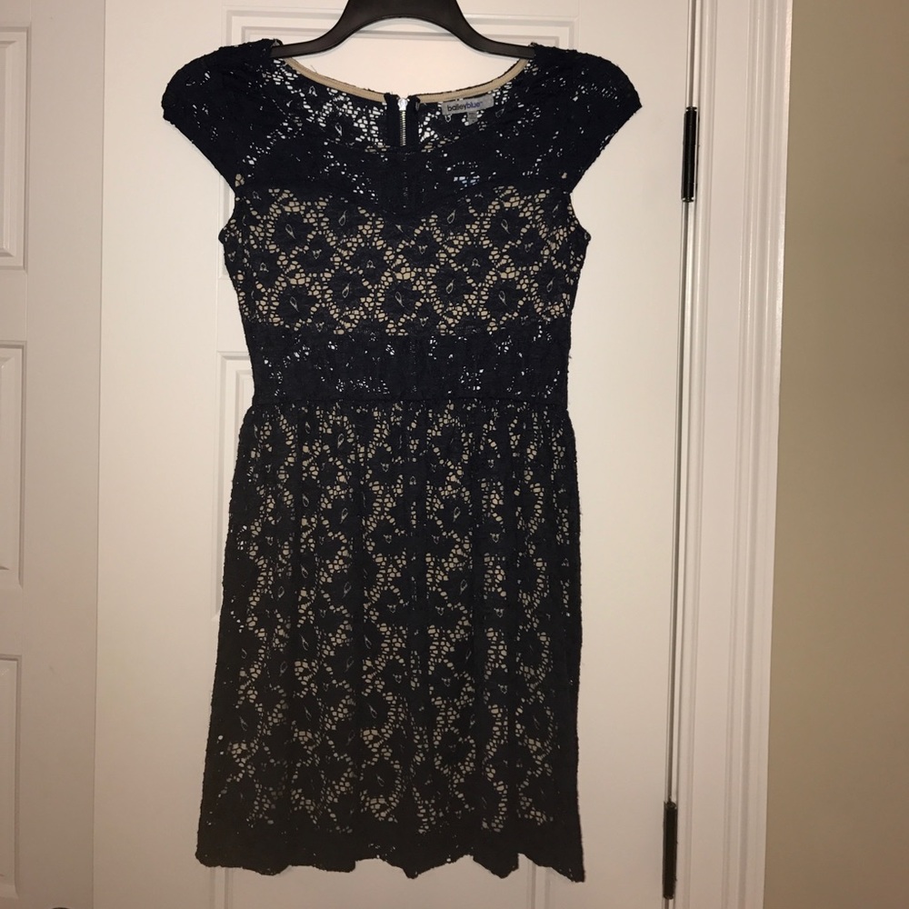 Navy Blue Mid Dress