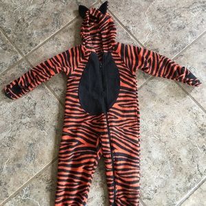 Tiger costume.