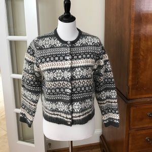 Lambswool and Angora Carigan Lambswool and Angora Carigan