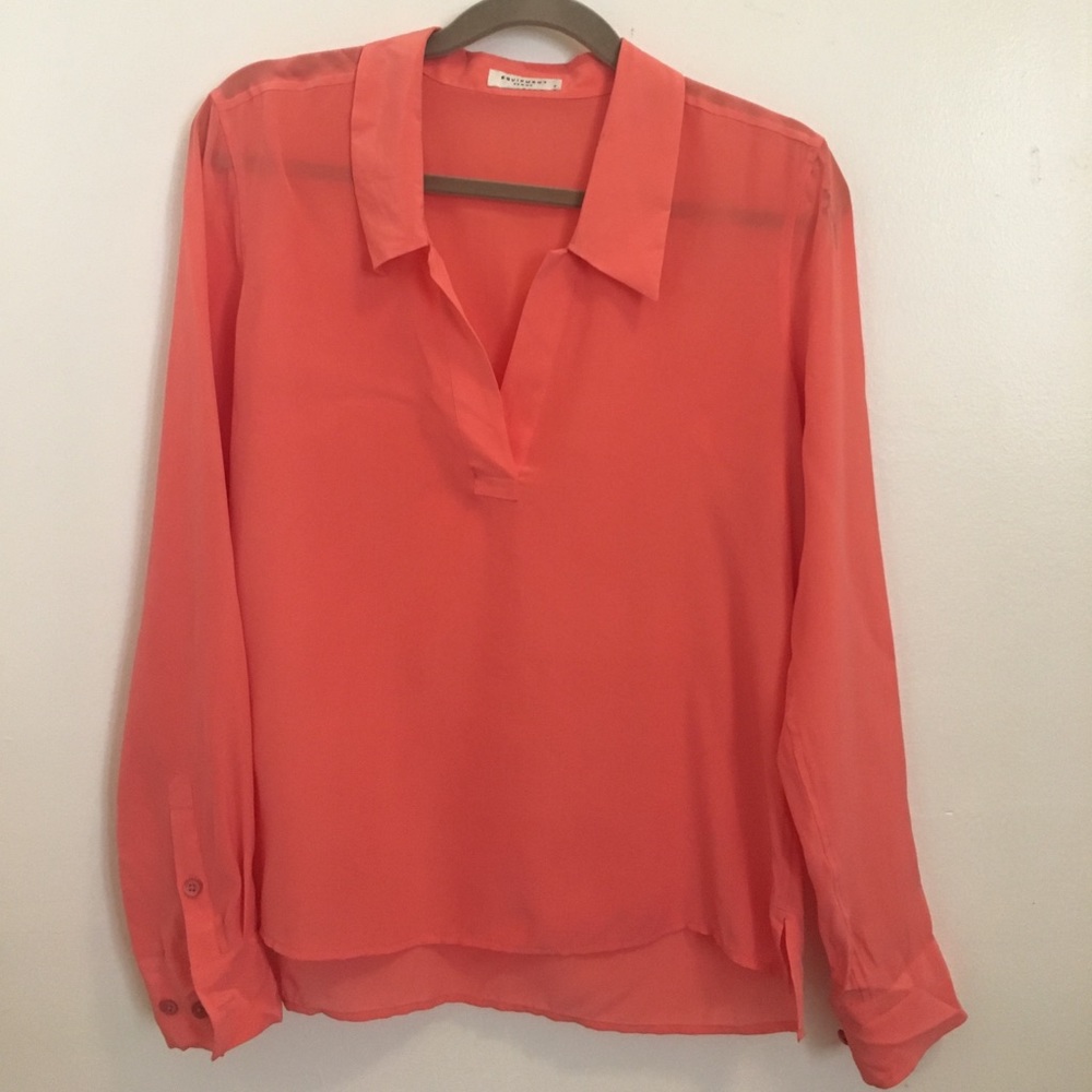 Coral Equipment silk blouse