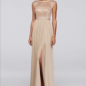 David's Bridal Prom Bridesmaids Dress