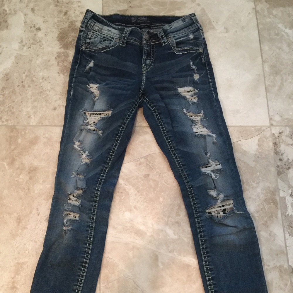 Silver Suki jeans