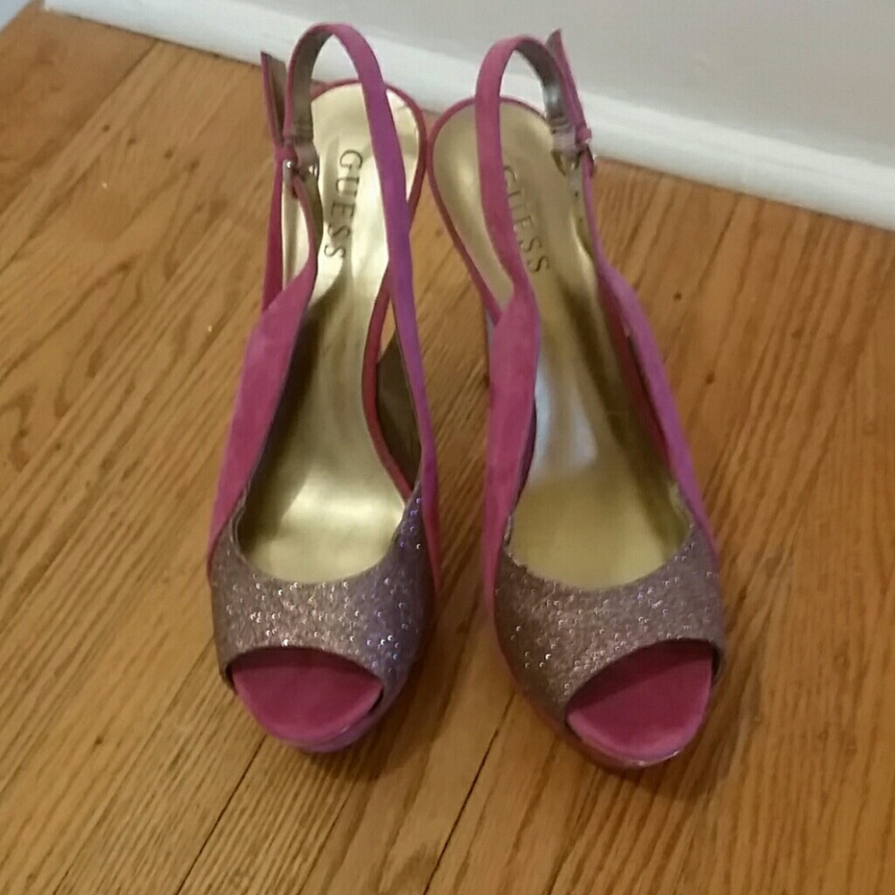 Guess pink platform - Picture 4 of 5