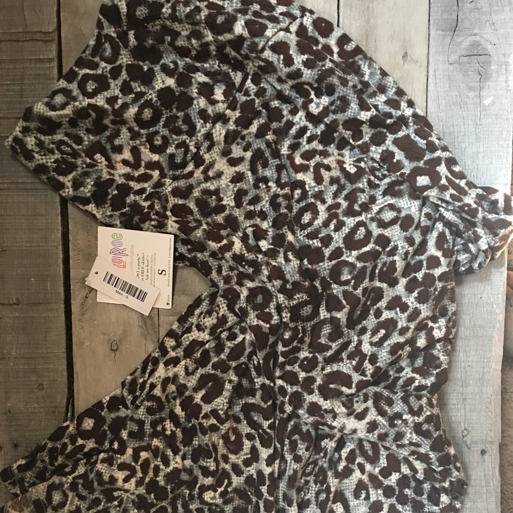 Leopard print Lularoe maxi! Size small! New!