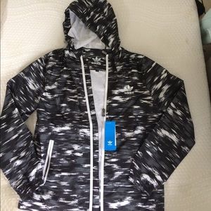 Adidas jacket windbreaker running sports casual