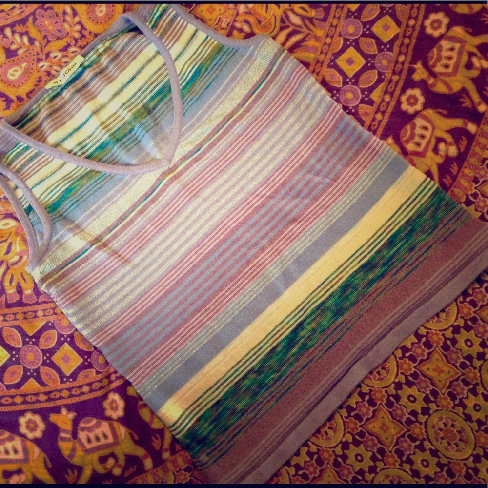 ❌SOLD❌ST JOHN BLOUSE/VEST GORGEOUS  SZ M