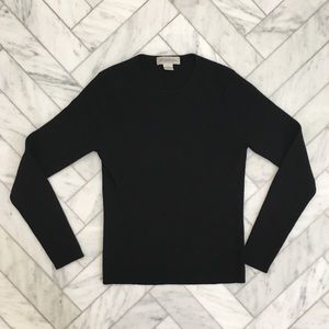 Brooks Brothers black crew neck sweater Brooks Brothers black crew neck sweater