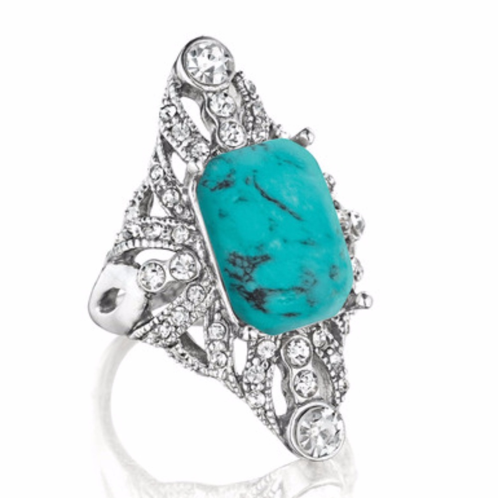 Chloe + Isabel Palm Royale North-South Ring