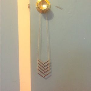 Long statement necklace