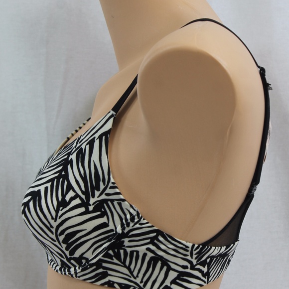 VICTORIA'S SECRET FABULOUS ZEBRA DEMI BRA 32D NWT - Picture 4 of 6