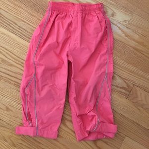 18 month toddler girl rain pants