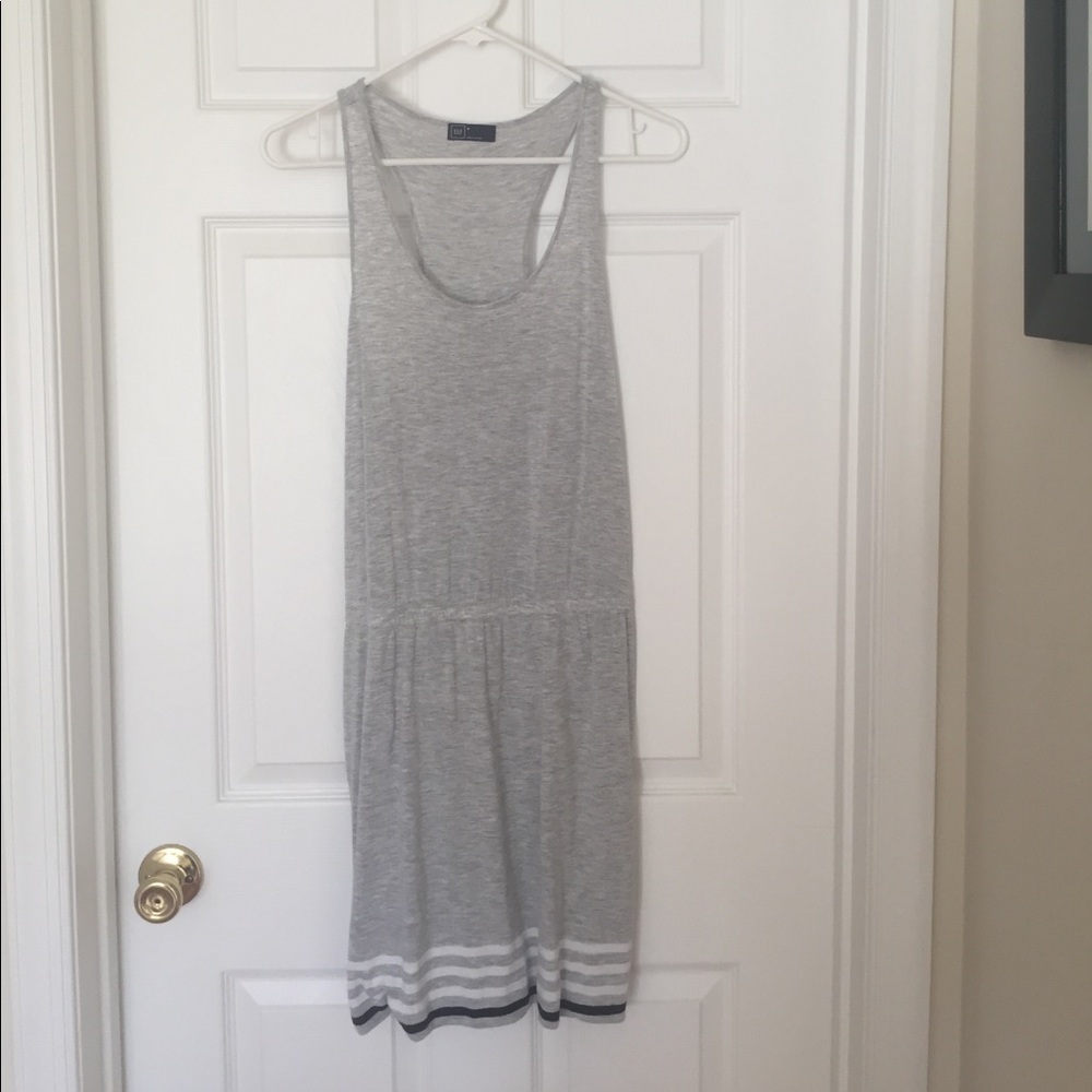 GAP sporty gray tank dress