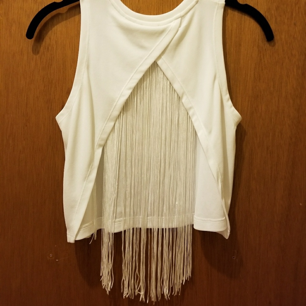 ASOS White Fringe Festival Tank