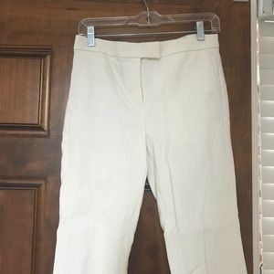 Off white jcrew business pant
