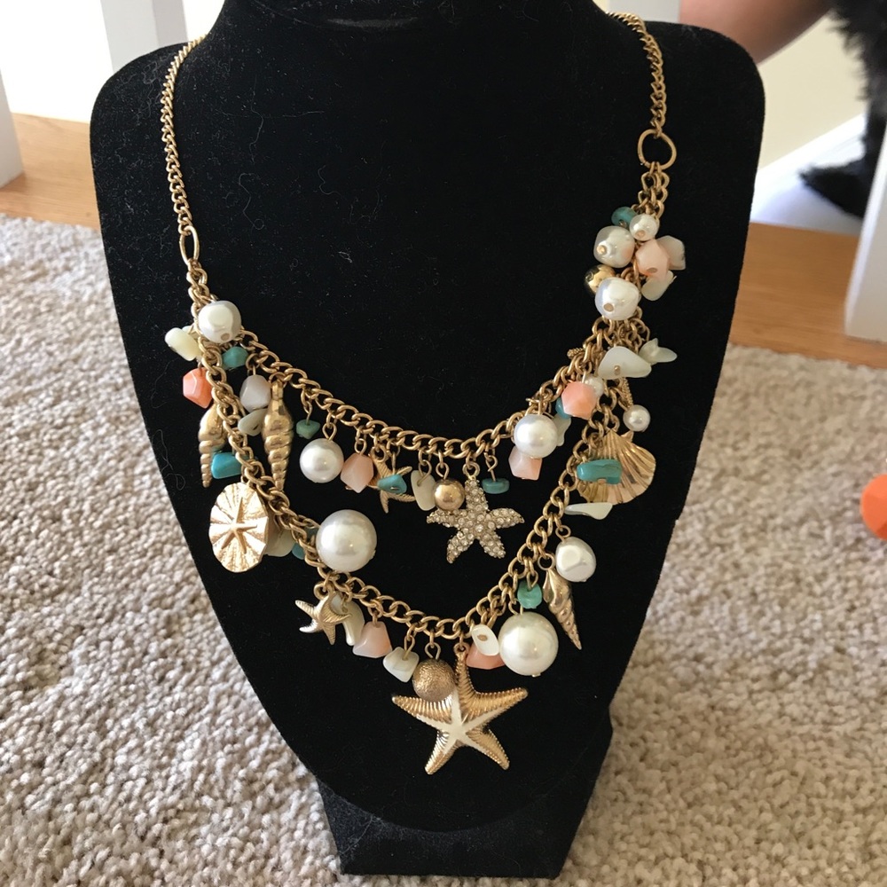 Mermaid chunky necklace