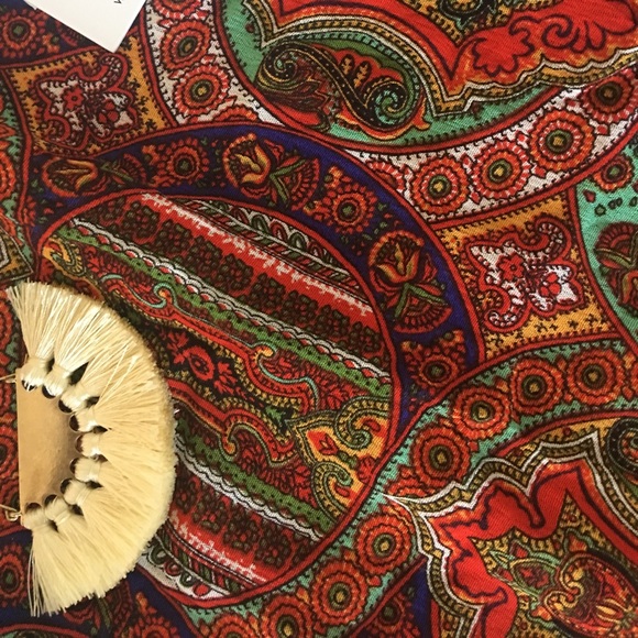 Glamorous Button Front Dress -- Multi -- Size 12 - Picture 5 of 6