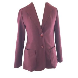 Women’s Purple Blazer Long Sleeves