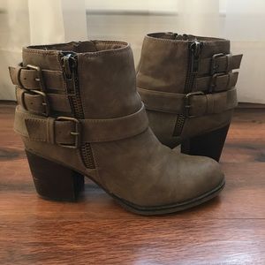 Madden Girl Wicker Booties
