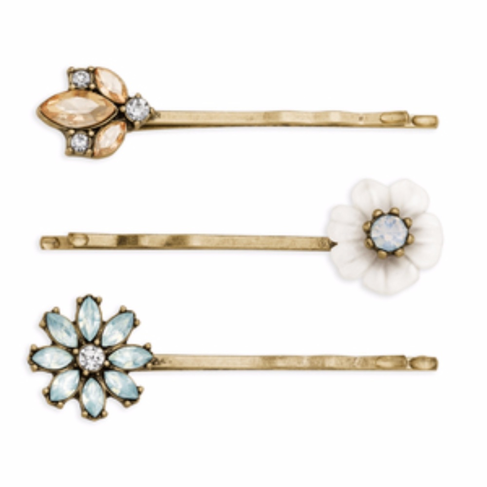 Chloe + Isabel Bella Fiore Hair Pin Trio