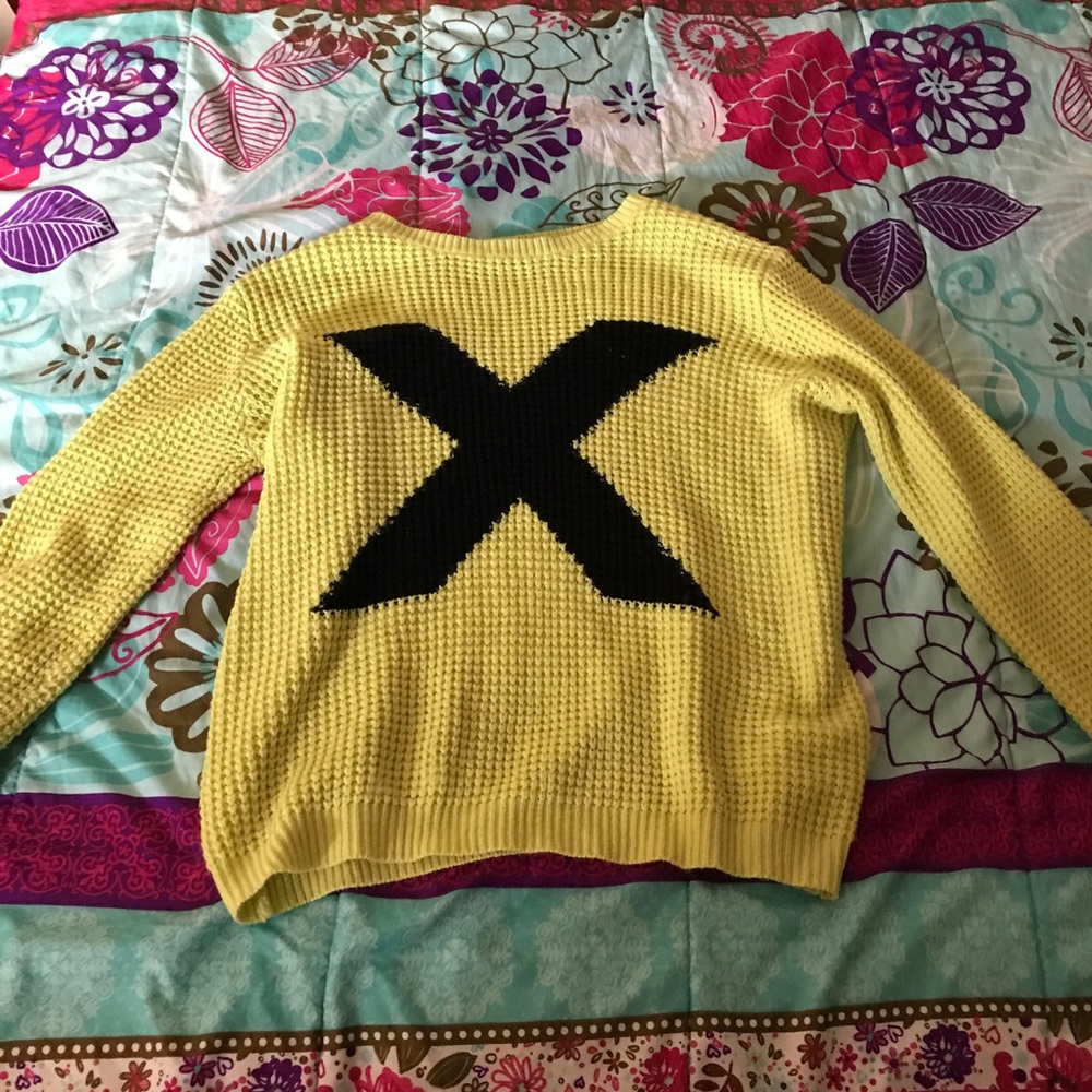 Forever 21 green sweater fleece